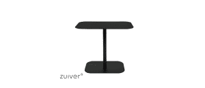 Side Table Snow Black Squar