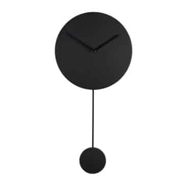 Minimal Clock Black